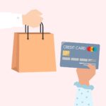 Download-free-vector-of-Illustration-of-online-shopping-with-credit-card