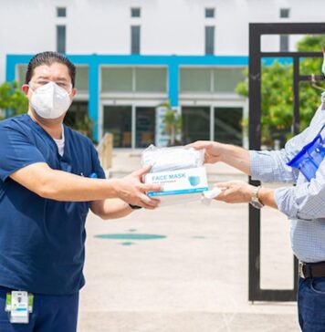 Donan cubrebocas al Sector Salud de diversos destinos de México| Velas Resorts
