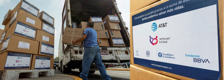 Fundación BBVA se une al donativo por colaboradores de AT&T