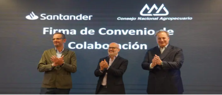 Santander México y CNA colaboran para potenciar empresas agropecuarias con financiamiento