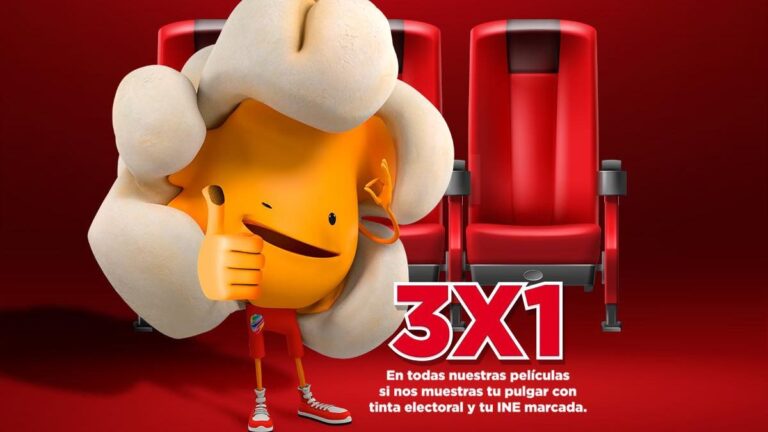 Cinemex REGALARÁ boletos con promo 3×1